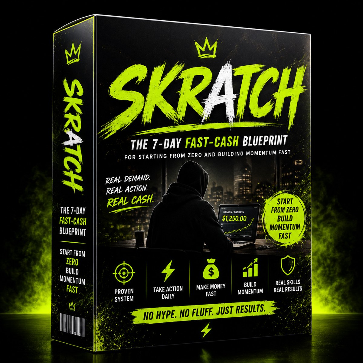 SKRATCH — The 7-Day Fast-Cash Blueprint product box